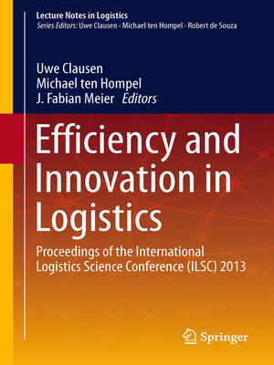 cover image of Efficiency and Innovation in Logistics